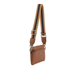 Francinel Sac Capucine en cuir avec bandouliere rayee*Femme Sacs Bandoulière