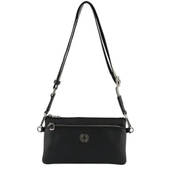Francinel Sac Capucine en cuir avec bandouliere rayee*Femme Sacs Bandoulière