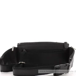 Francinel Sac ceinture plat en cuir lisse Palerme*Homme Sacs Banane|Sacs Besace