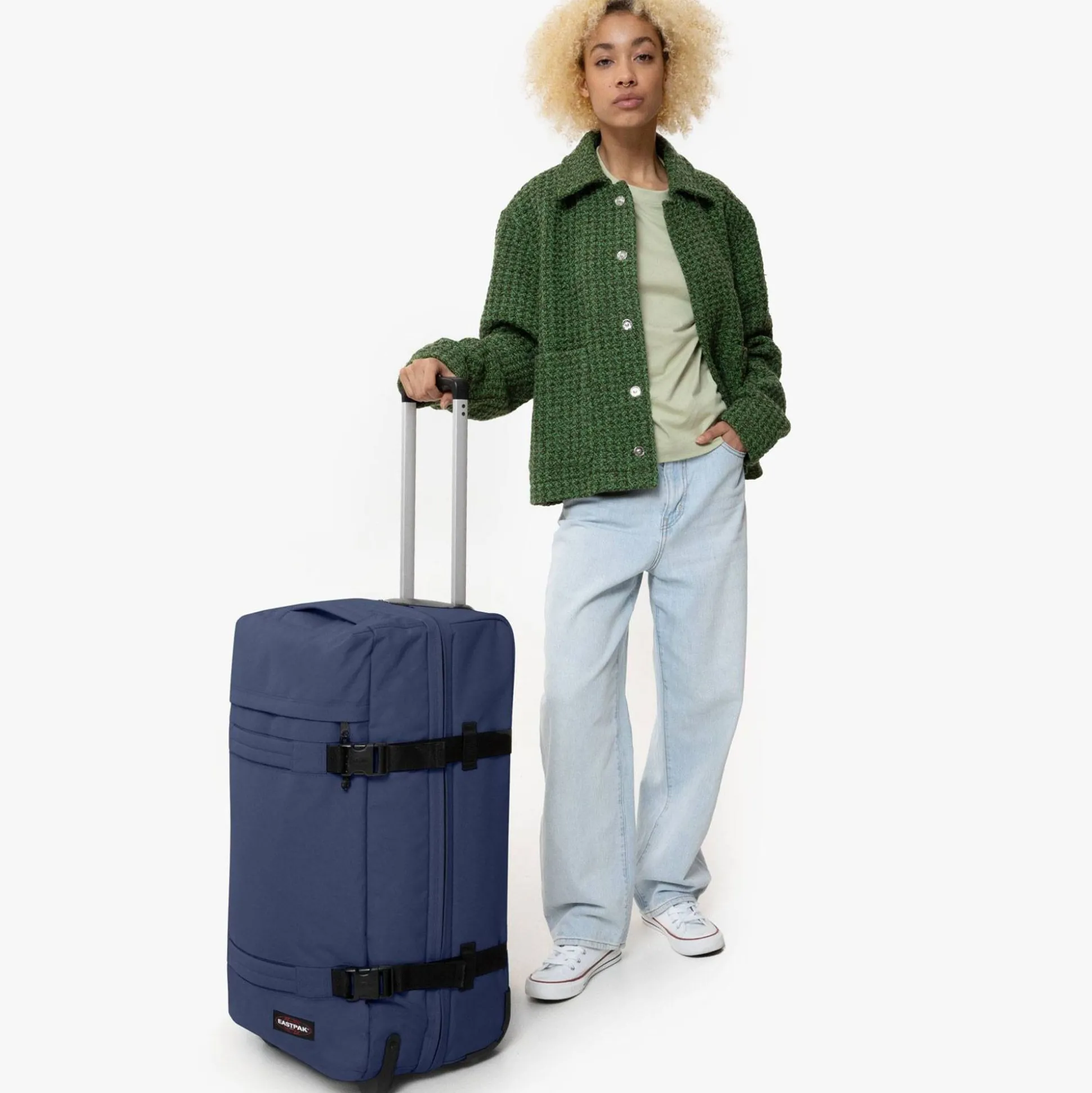 Eastpak Sac de voyage a roulettes Transit'R M 67cm* Sacs De Voyage Roulettes