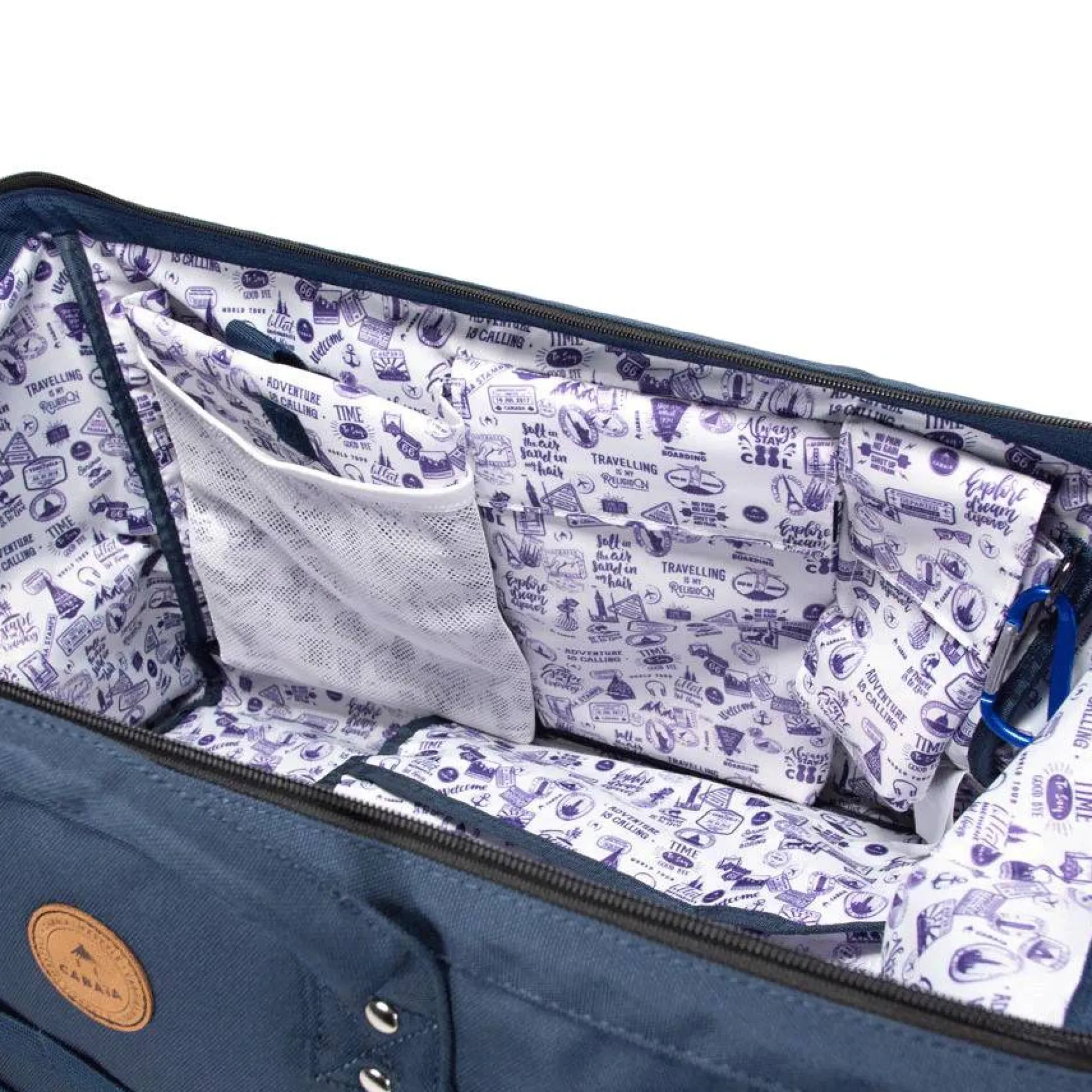 Cabaia Sac de voyage cabine Duffle 36L + 2 pochettes* Sacs Weekend|Sacs De Voyage Sans Roulettes
