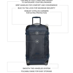 Eastpak Sac de voyage 67cm Tranverz CNNCT M 2 roues* Sacs De Voyage Roulettes