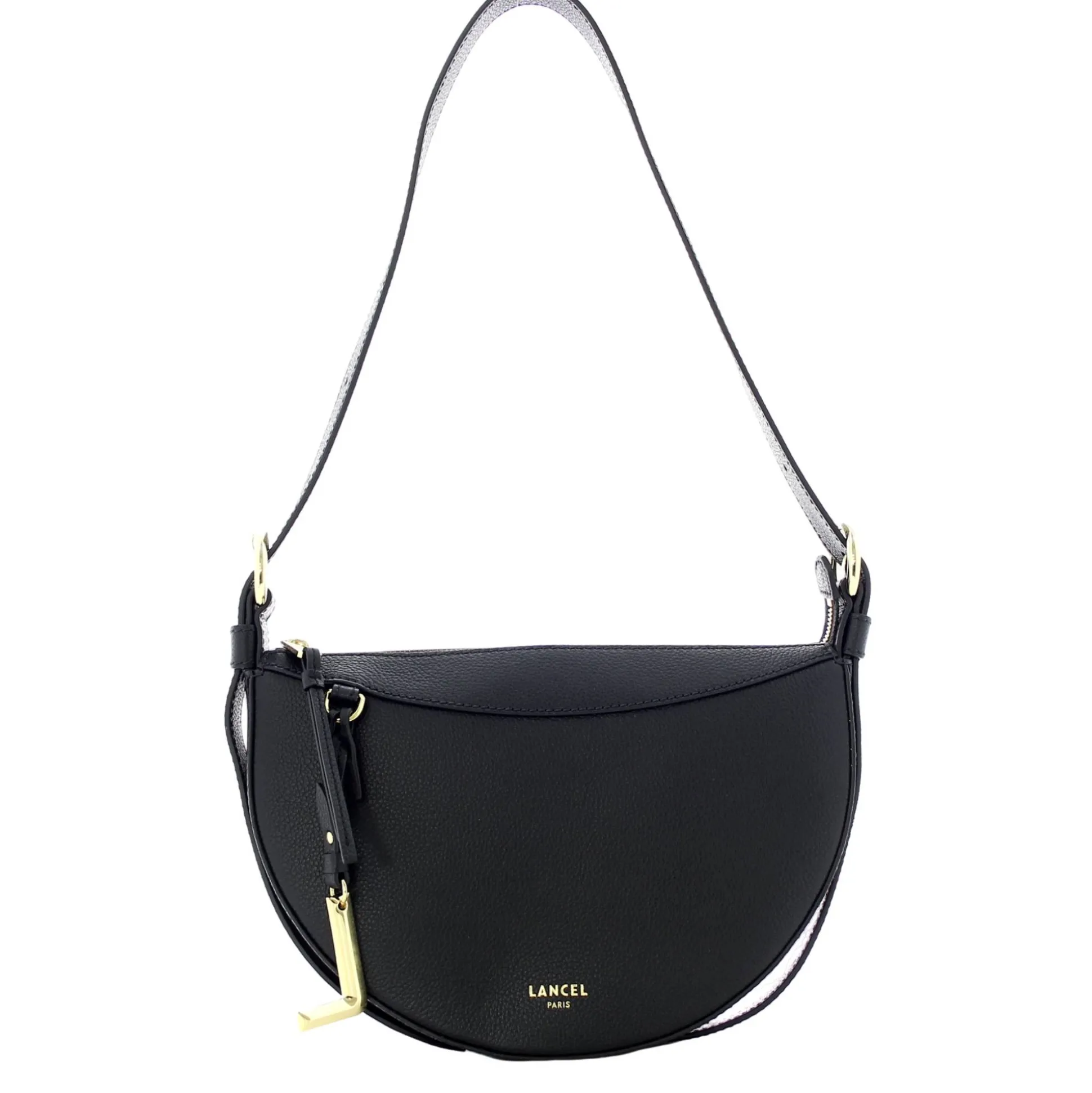 Lancel Sac demi-lune Faubourg en cuir graine*Femme Sacs Porté Épaule