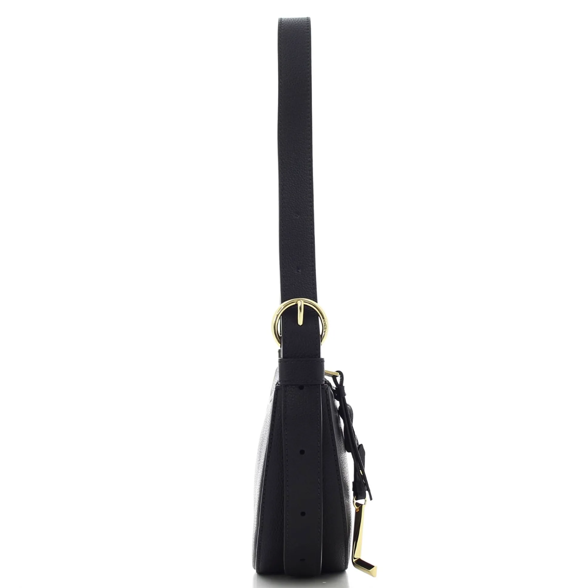 Lancel Sac demi-lune Faubourg en cuir graine*Femme Sacs Porté Épaule