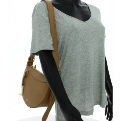 Lancel Sac demi-lune Faubourg en cuir graine*Femme Sacs Porté Épaule