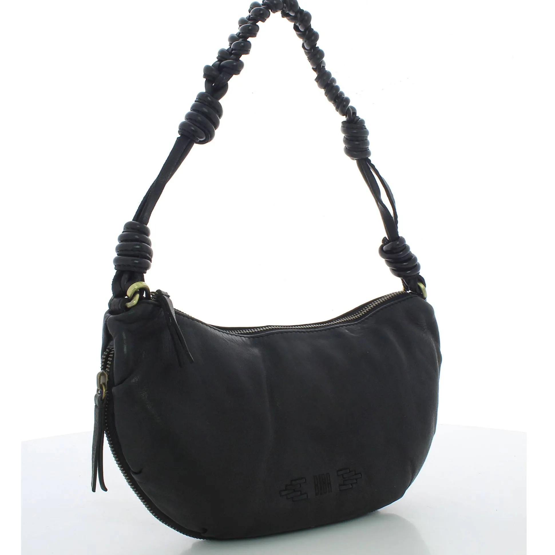 Biba Sac demi-lune Niland a bandouliere en cuir*Femme Sacs Porté Épaule|Sacs Bandoulière