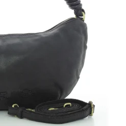 Biba Sac demi-lune Niland a bandouliere en cuir*Femme Sacs Porté Épaule|Sacs Bandoulière