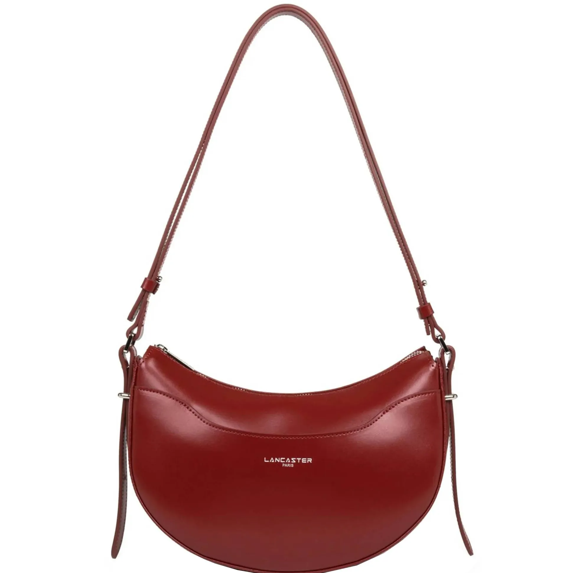 Lancaster Sac demi-lune zippe Suave Ace*Femme Sacs Bandoulière