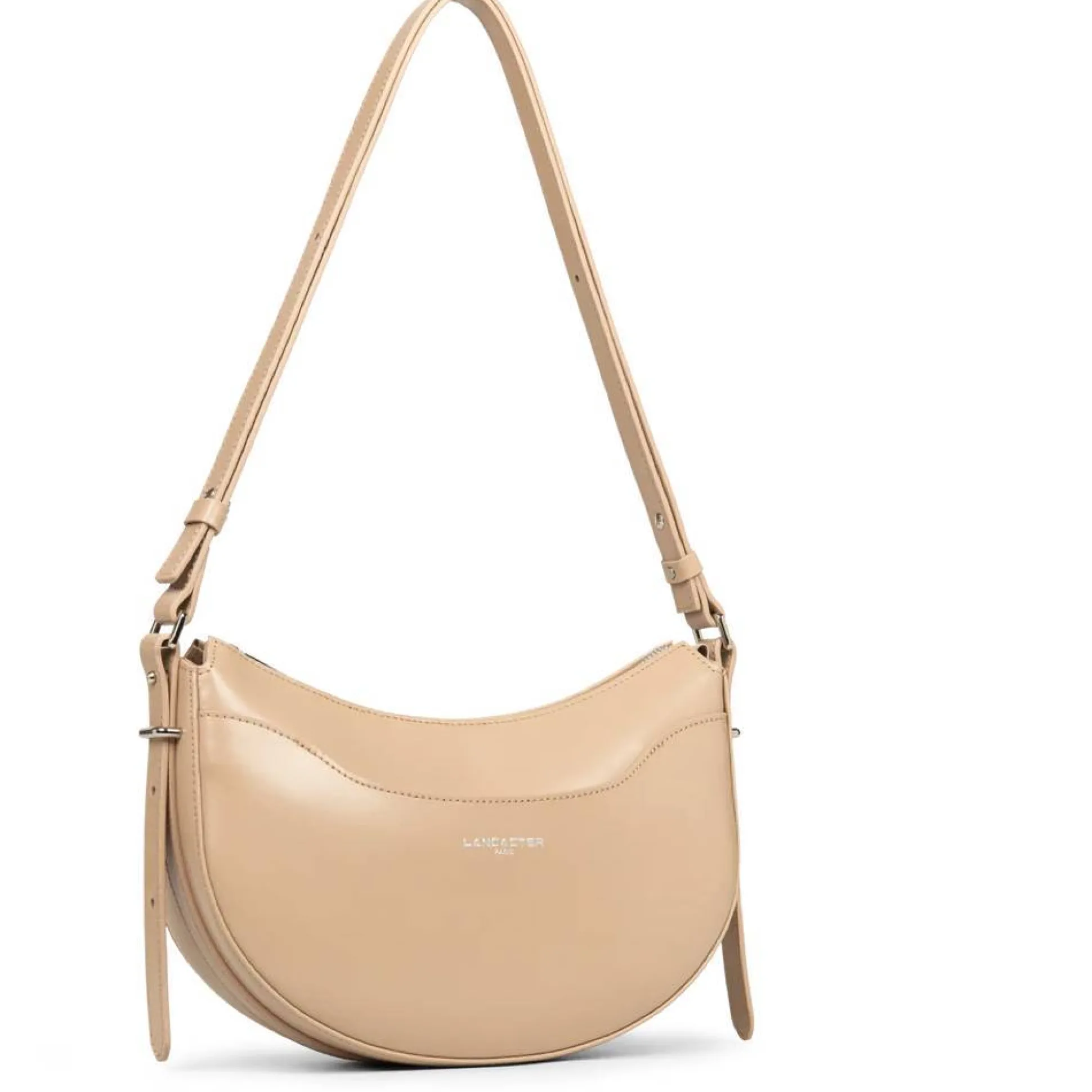 Lancaster Sac demi-lune zippe Suave Ace*Femme Sacs Bandoulière