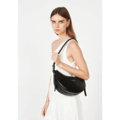 Lancaster Sac demi-lune zippe Suave Ace*Femme Sacs Bandoulière