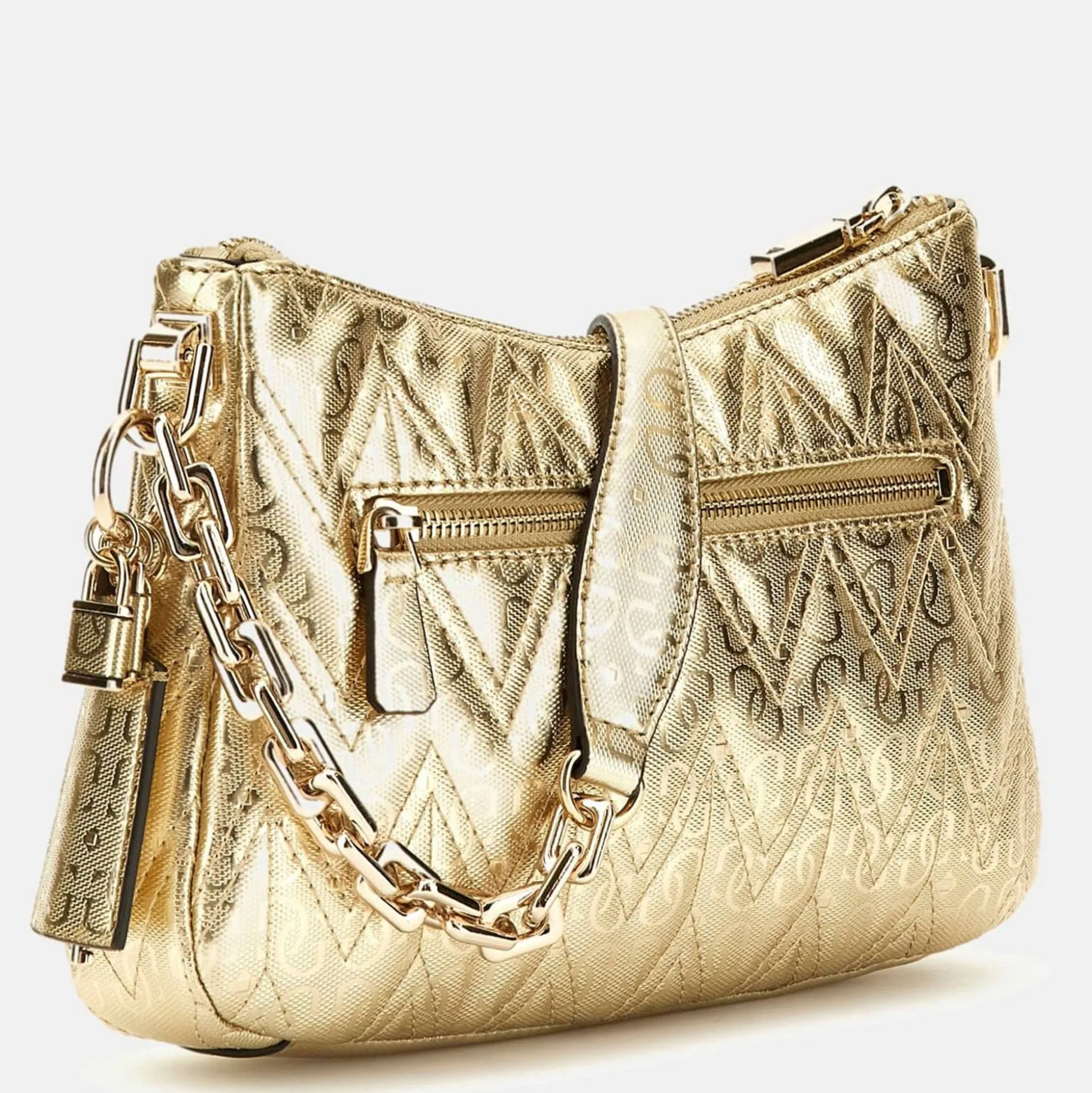 Guess Sac d'epaule irise Adelard zippe*Femme Sacs Porté Épaule