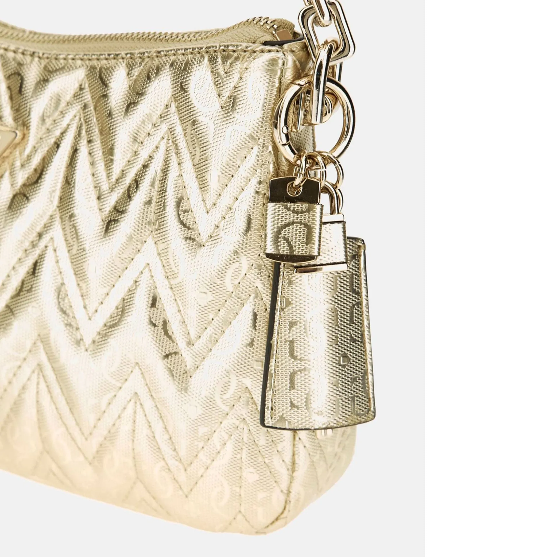 Guess Sac d'epaule irise Adelard zippe*Femme Sacs Porté Épaule