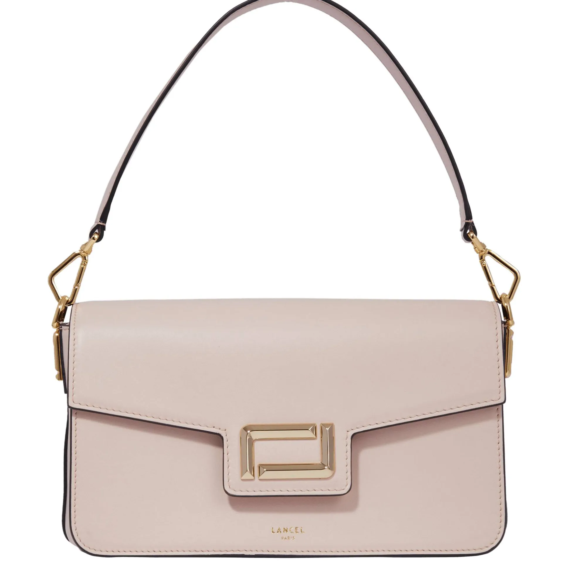 Lancel Sac epaule a rabat M Angele en cuir lisse*Femme Sacs Porté Épaule|Sacs Bandoulière