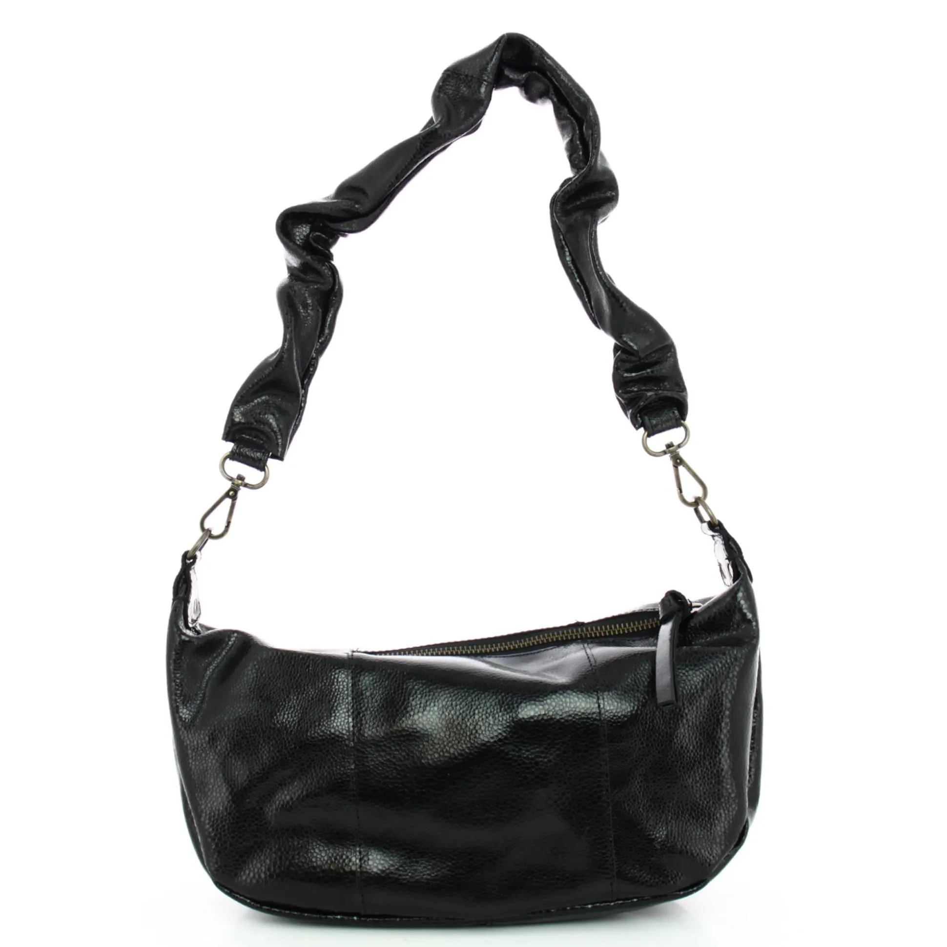 Pieces Sac epaule cuir Alian a anse froissee*Femme Sacs Porté Épaule