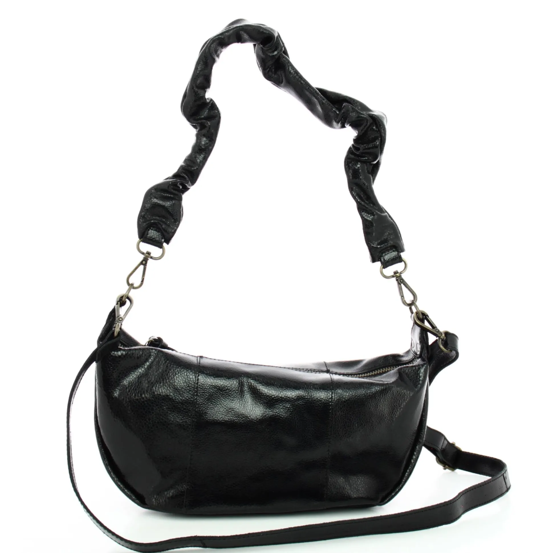 Pieces Sac epaule cuir Alian a anse froissee*Femme Sacs Porté Épaule