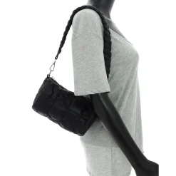 Mia & Joy Sac epaule cylindre Scarlett matelasse*Femme Sacs Porté Épaule