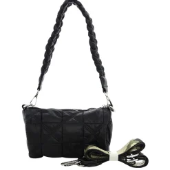 Mia & Joy Sac epaule cylindre Scarlett matelasse*Femme Sacs Porté Épaule