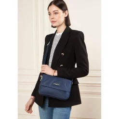 Lancaster Sac gibeciere a rabat aimante M Basic Vita*Femme Sacs Bandoulière