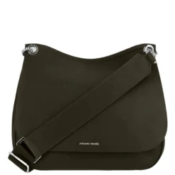 Les Ateliers Foures Sac gibeciere compact Aphrodite a rabat*Femme Sacs Bandoulière