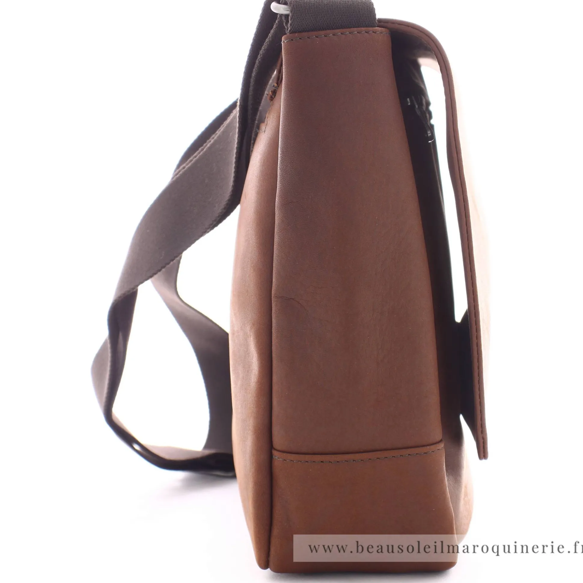 Les Ateliers Foures Sac gibeciere compact Pan Baroudeur*Homme Sacs Besace