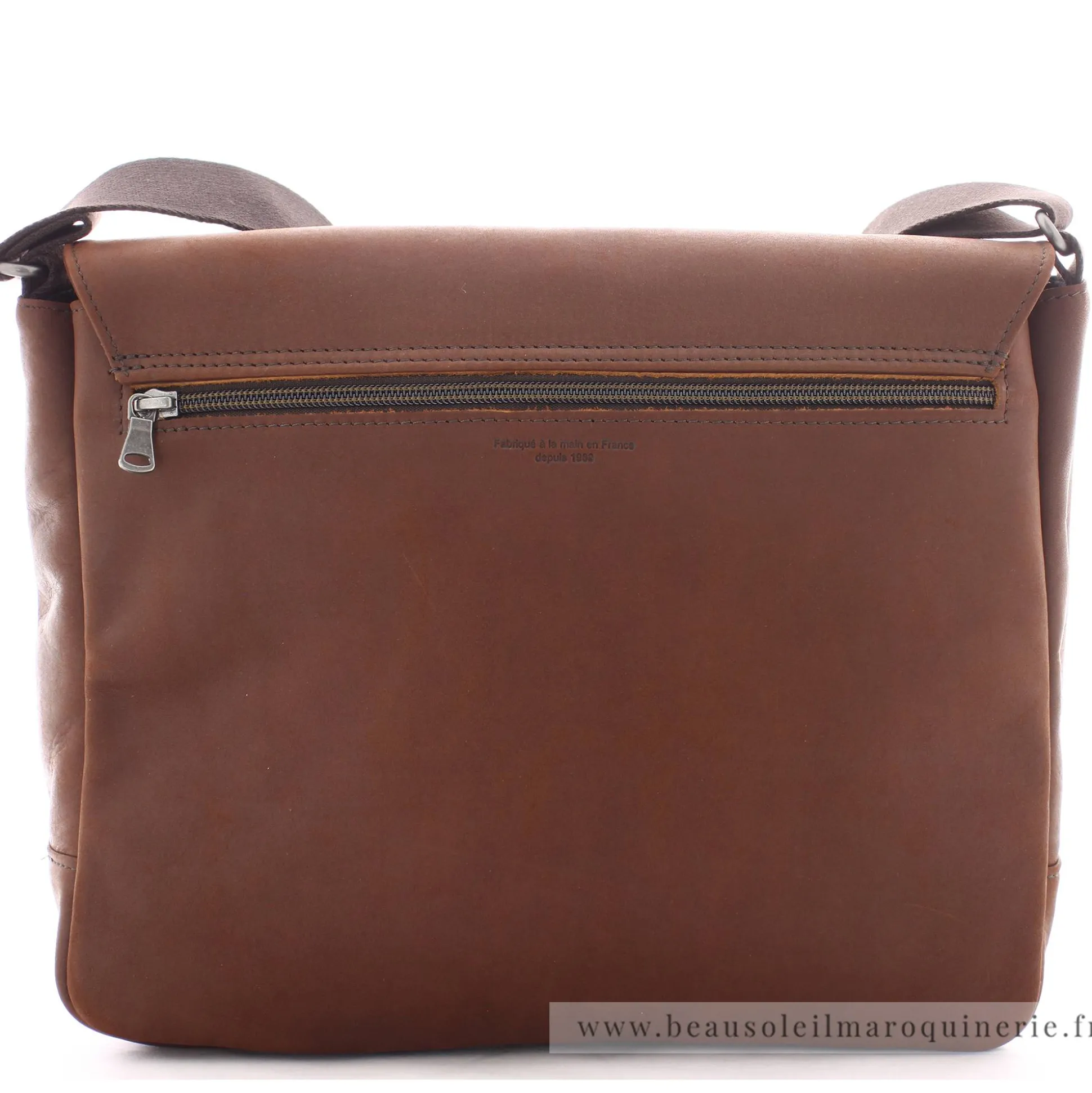 Les Ateliers Foures Sac gibeciere compact Pan Baroudeur*Homme Sacs Besace