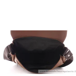 Les Ateliers Foures Sac gibeciere compact Pan Baroudeur*Homme Sacs Besace