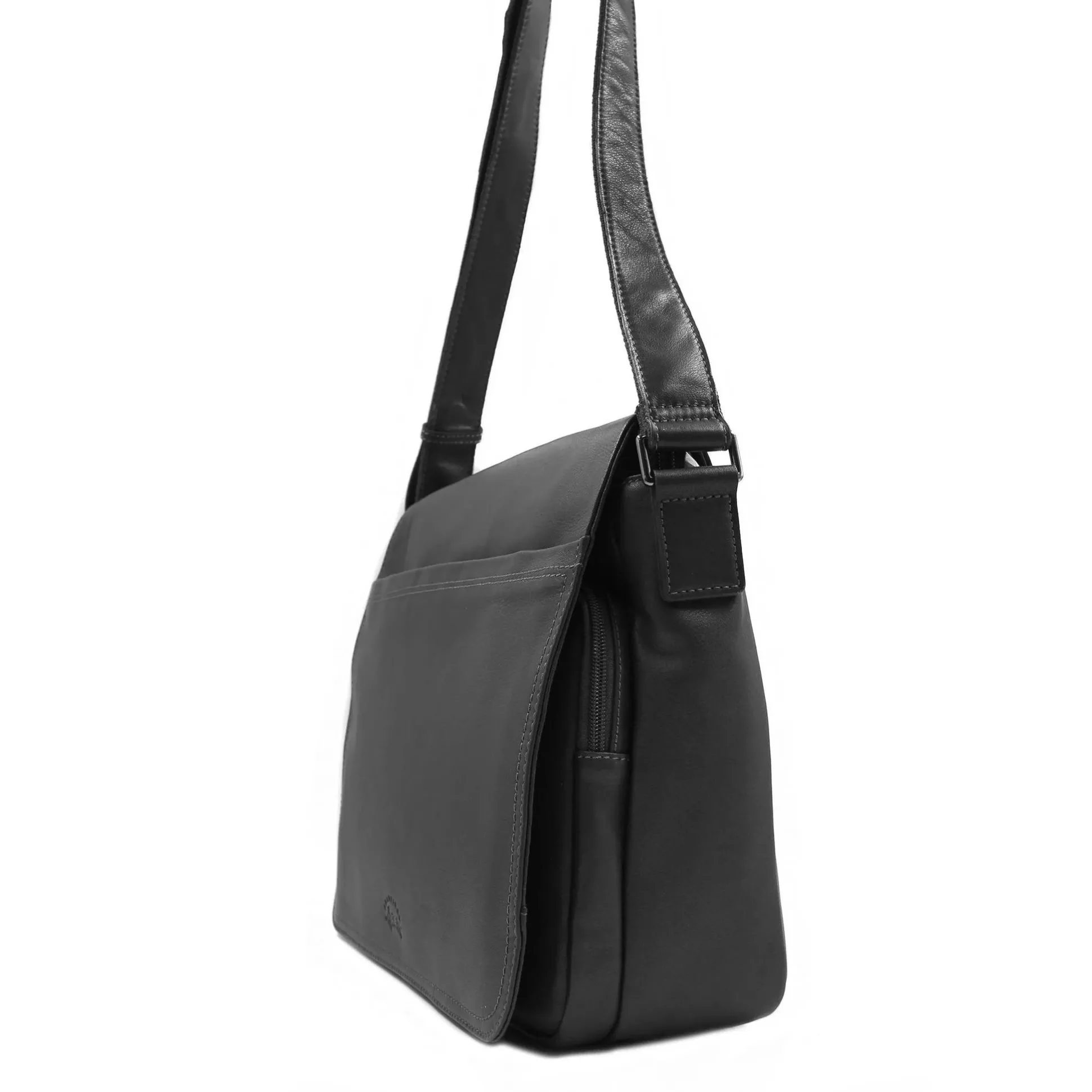 Francinel Sac gibeciere Lawton en cuir souple*Homme Sacs Besace