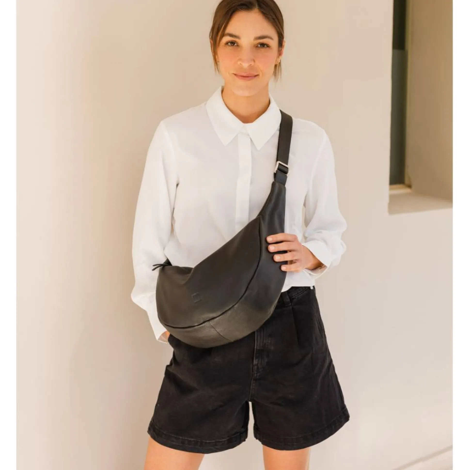 Biba Sac hobo Bowie a bandouliere en cuir*Femme Sacs Bandoulière