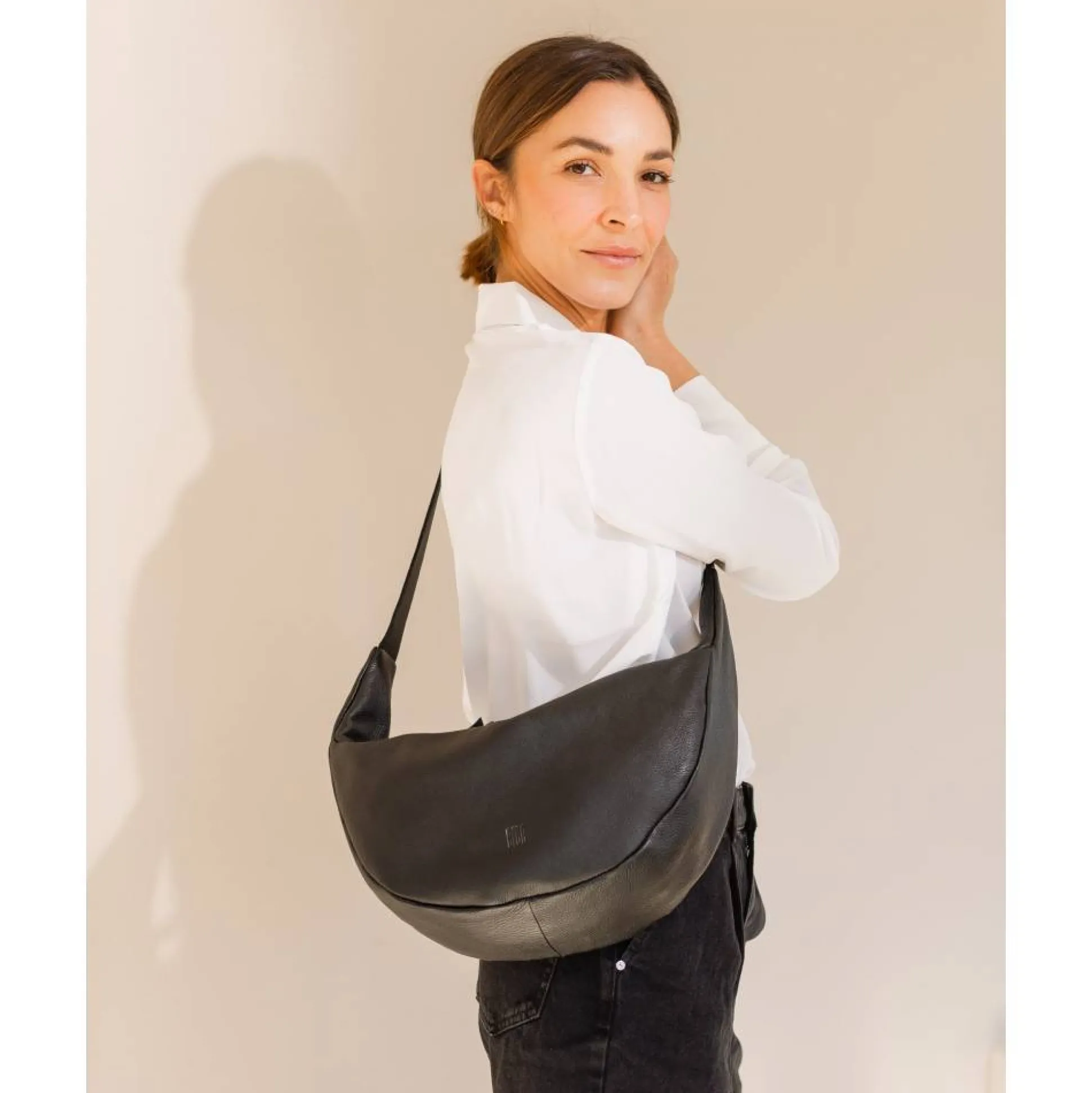 Biba Sac hobo Bowie a bandouliere en cuir*Femme Sacs Bandoulière
