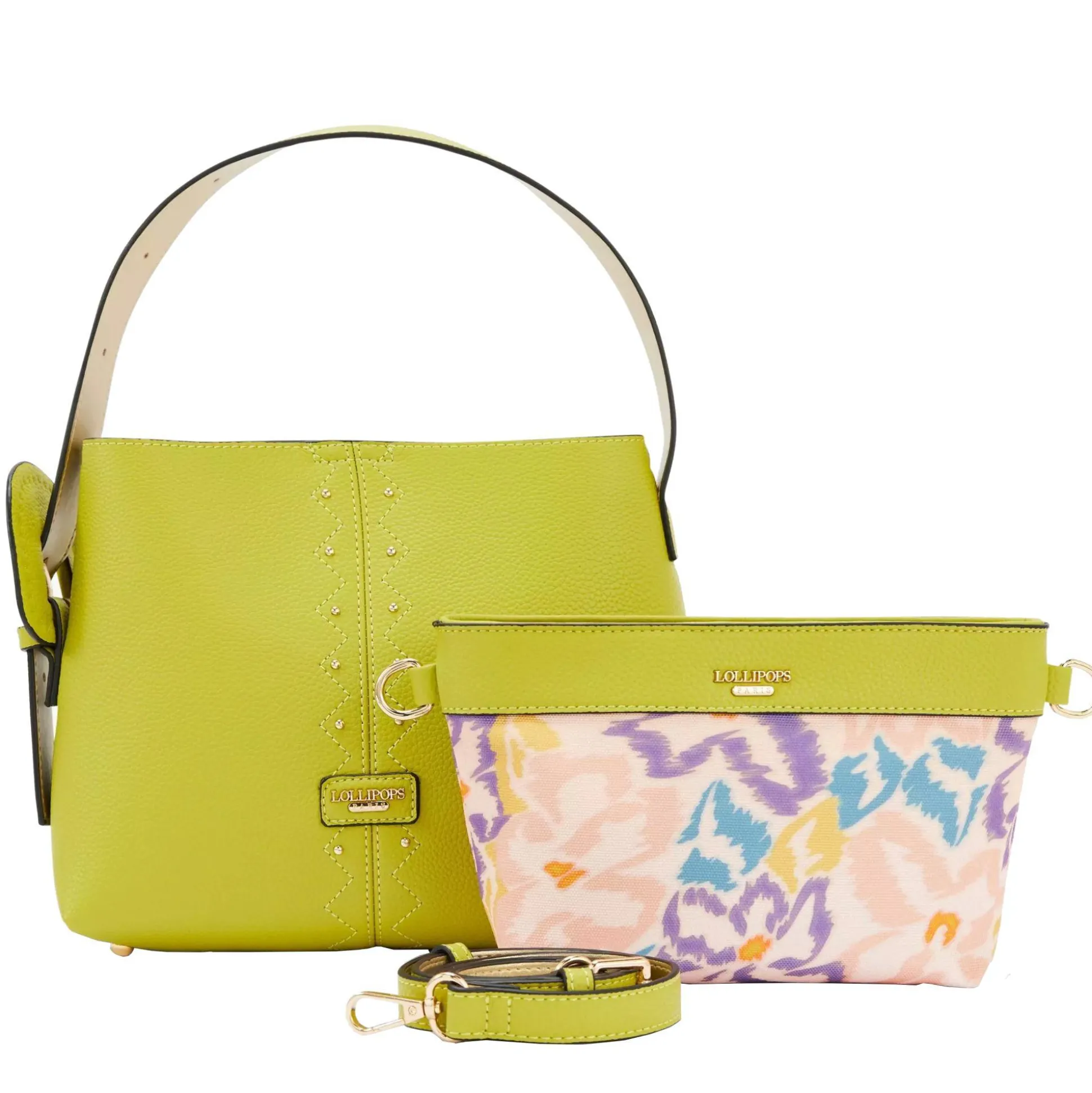 Lollipops Sac hobo M Ninove avec pochette*Femme Sacs Porté Épaule