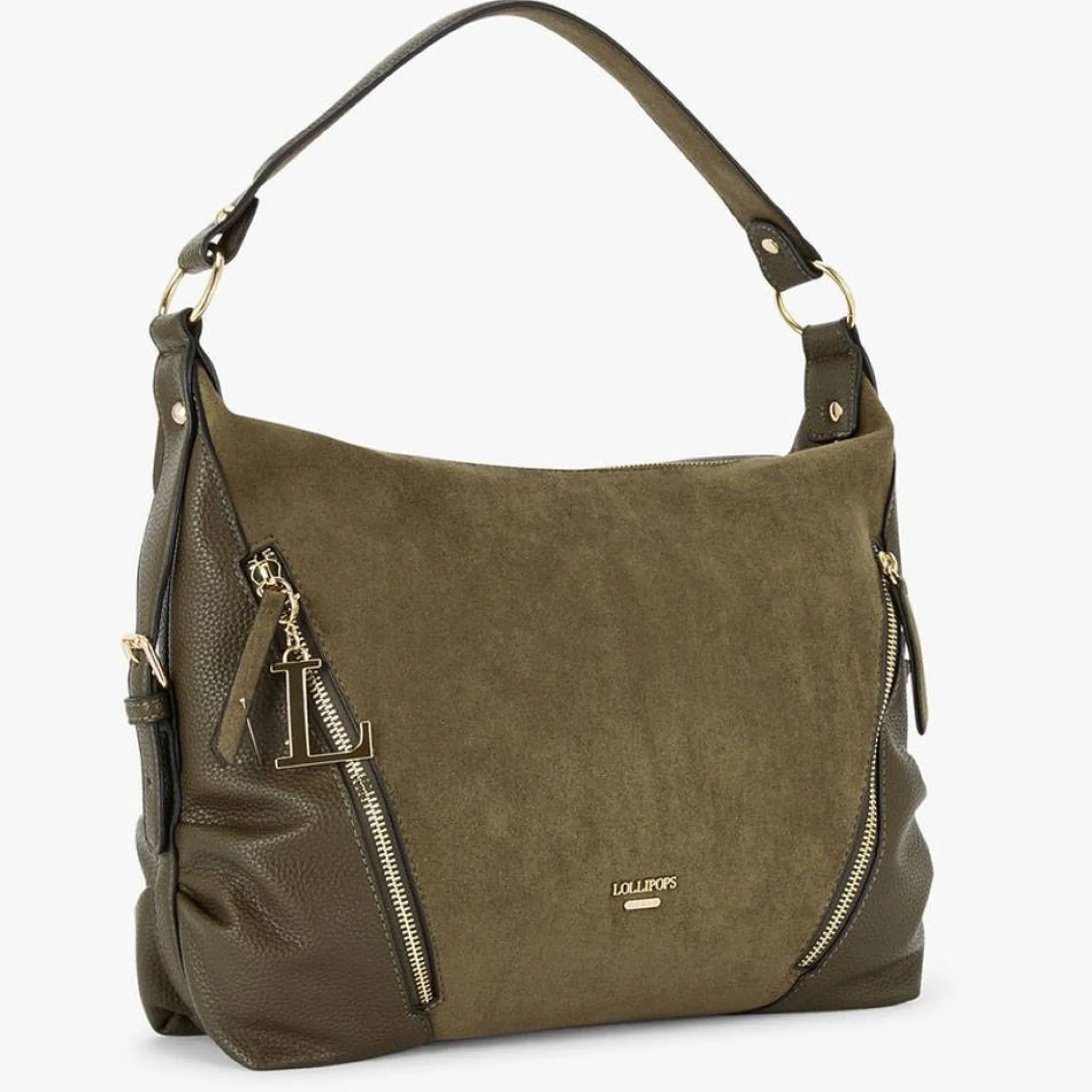 Lollipops Sac hobo Orphin M graine et velours*Femme Sacs À Main