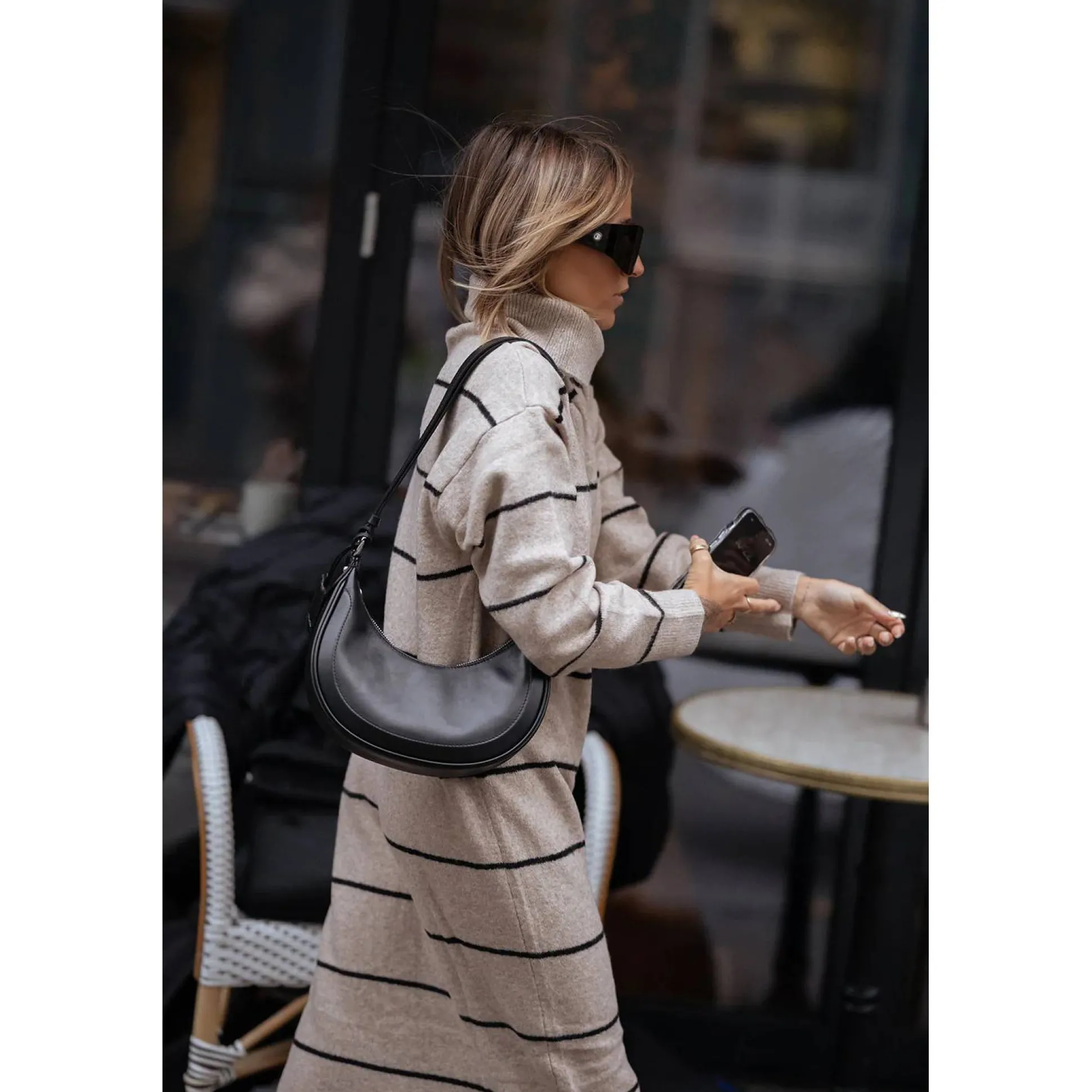 Lancaster Sac hobo porte epaule Noholita Day*Femme Sacs Porté Épaule