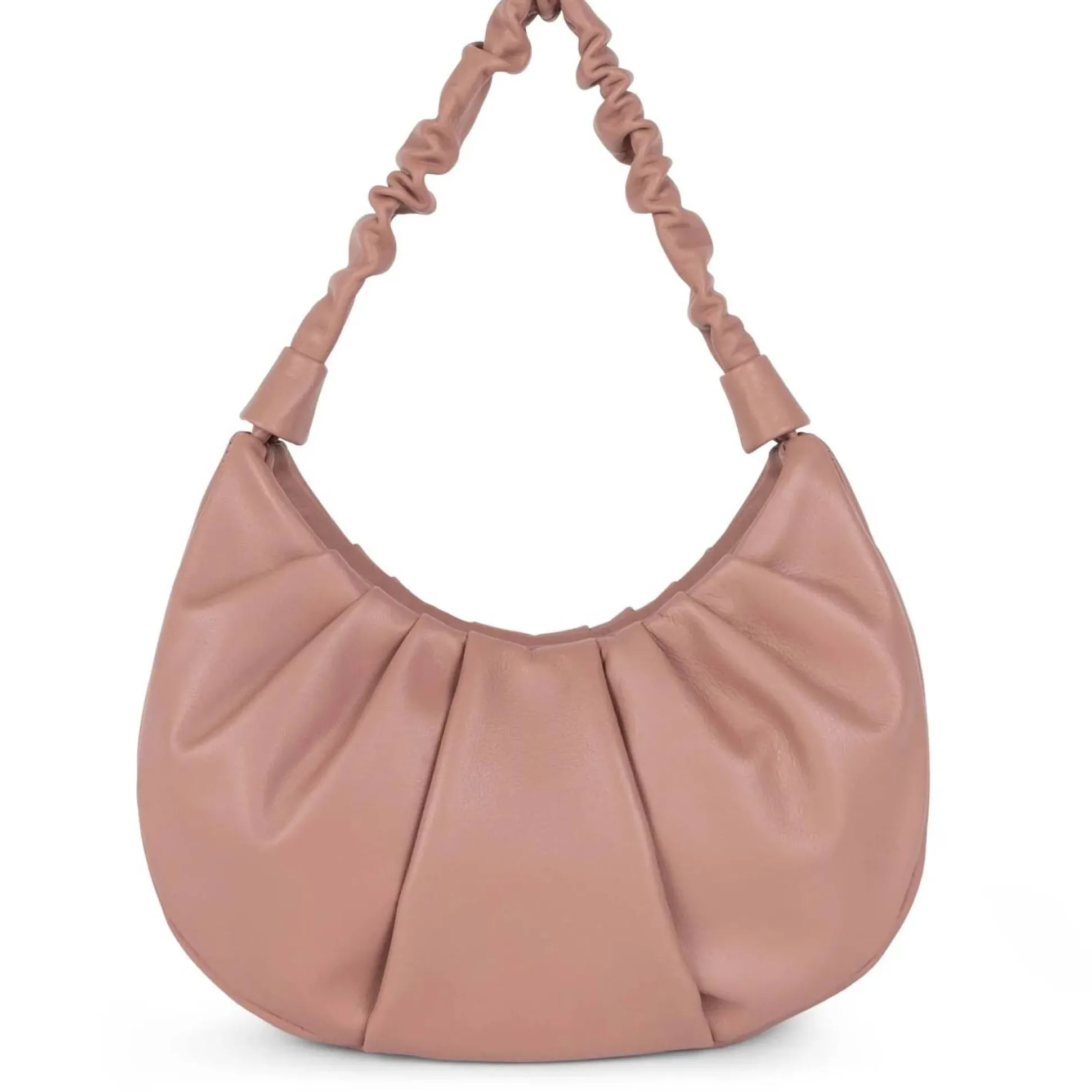 Lancaster Sac hobo zippe Soft Chou Chou en cuir*Femme Sacs Cabas|Sacs Porté Épaule