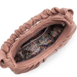 Lancaster Sac hobo zippe Soft Chou Chou en cuir*Femme Sacs Cabas|Sacs Porté Épaule