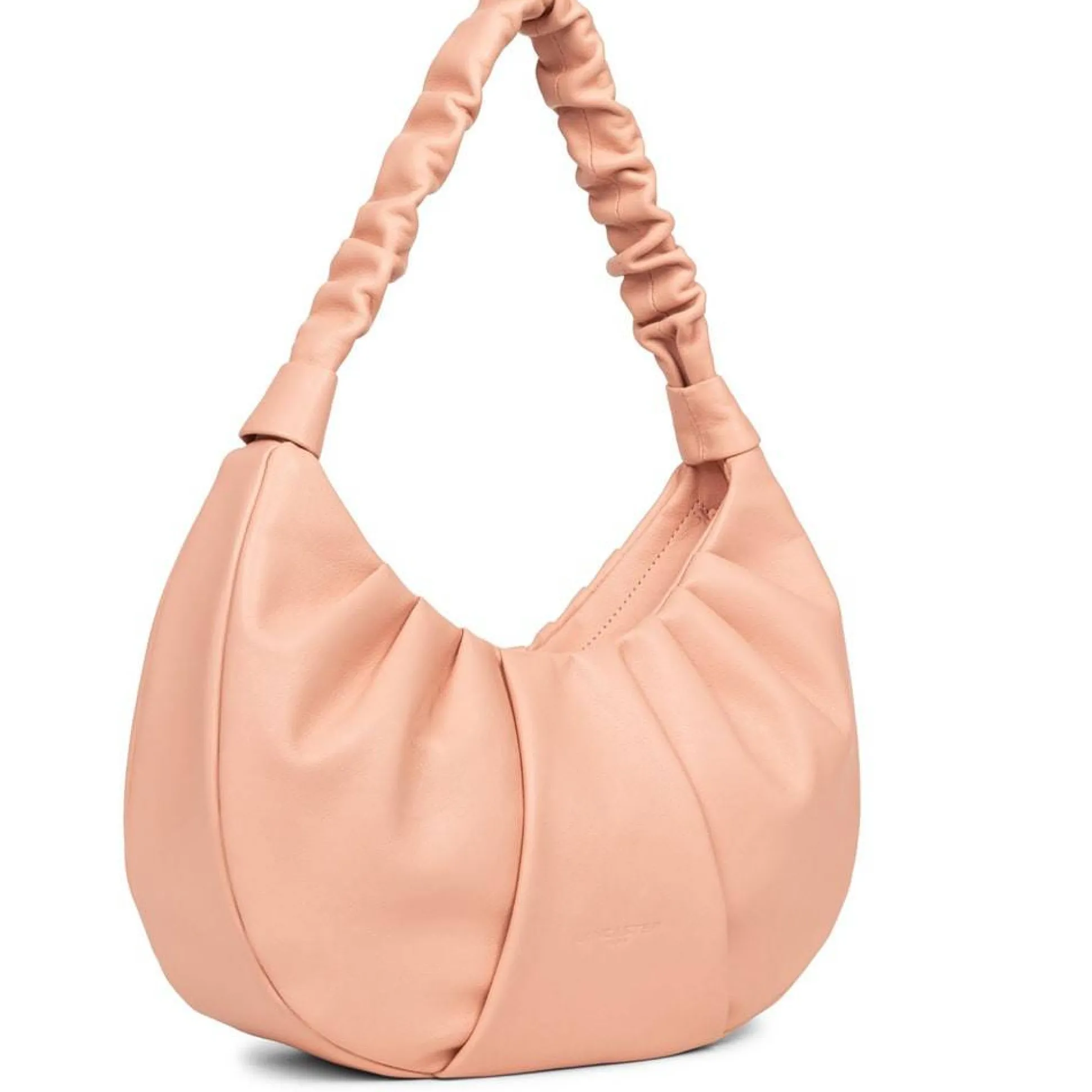 Lancaster Sac hobo zippe Soft Chou Chou en cuir*Femme Sacs Cabas|Sacs Porté Épaule