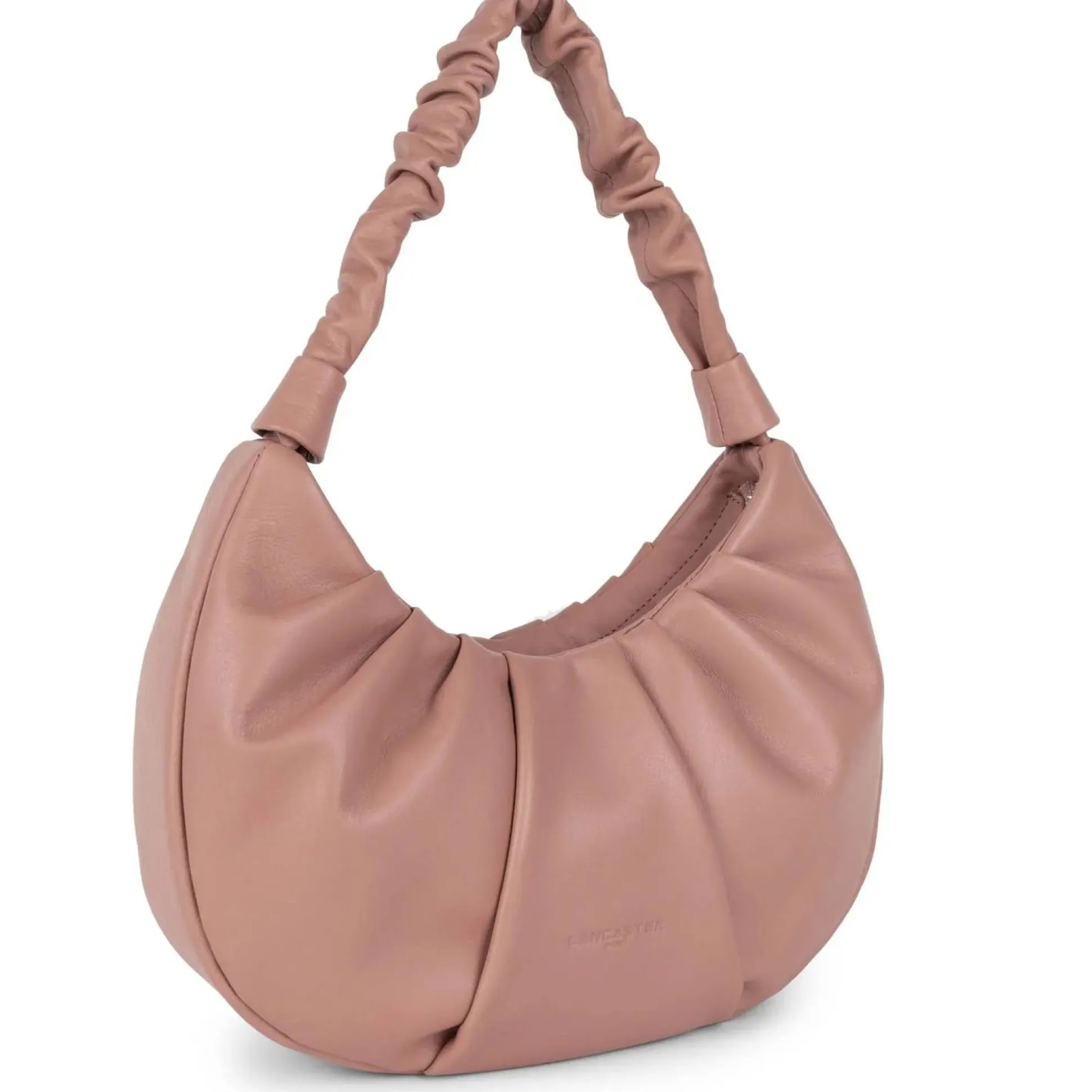 Lancaster Sac hobo zippe Soft Chou Chou en cuir*Femme Sacs Cabas|Sacs Porté Épaule