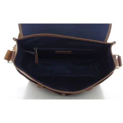 Serge Blanco Sac messenger a rabat Marfa en cuir*Homme Sacs Besace