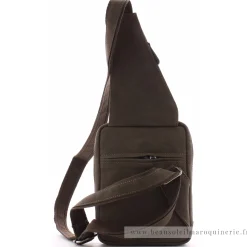 Francinel Sac mono-bandouliere cuir gras Bilbao*Homme Sacoches Homme