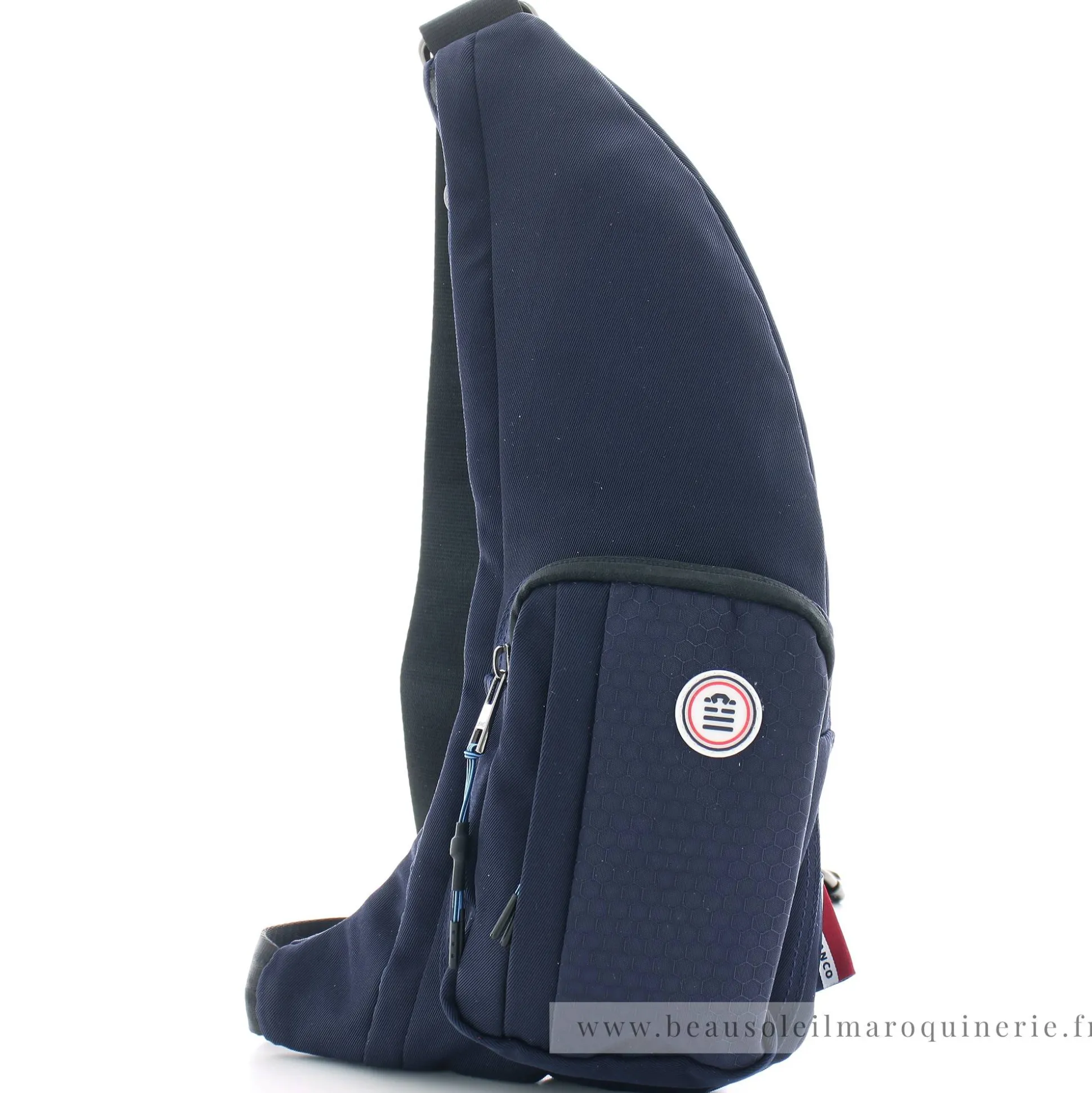 Serge Blanco Sac monobretelle Honey toile*Homme Sacoches Homme