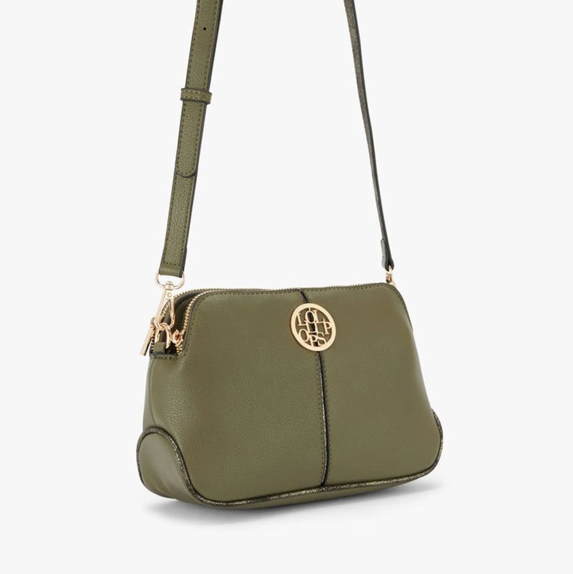 Lollipops Sac multi-poches M bandouliere effet graine Osani*Femme Sacs Bandoulière