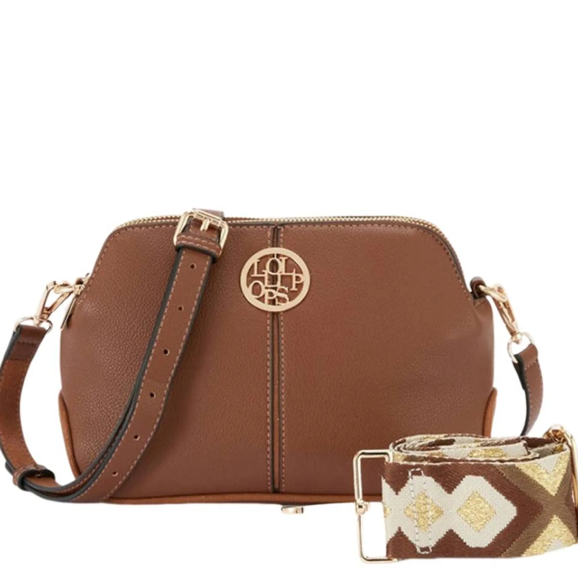 Lollipops Sac multi-poches M bandouliere effet graine Osani*Femme Sacs Bandoulière