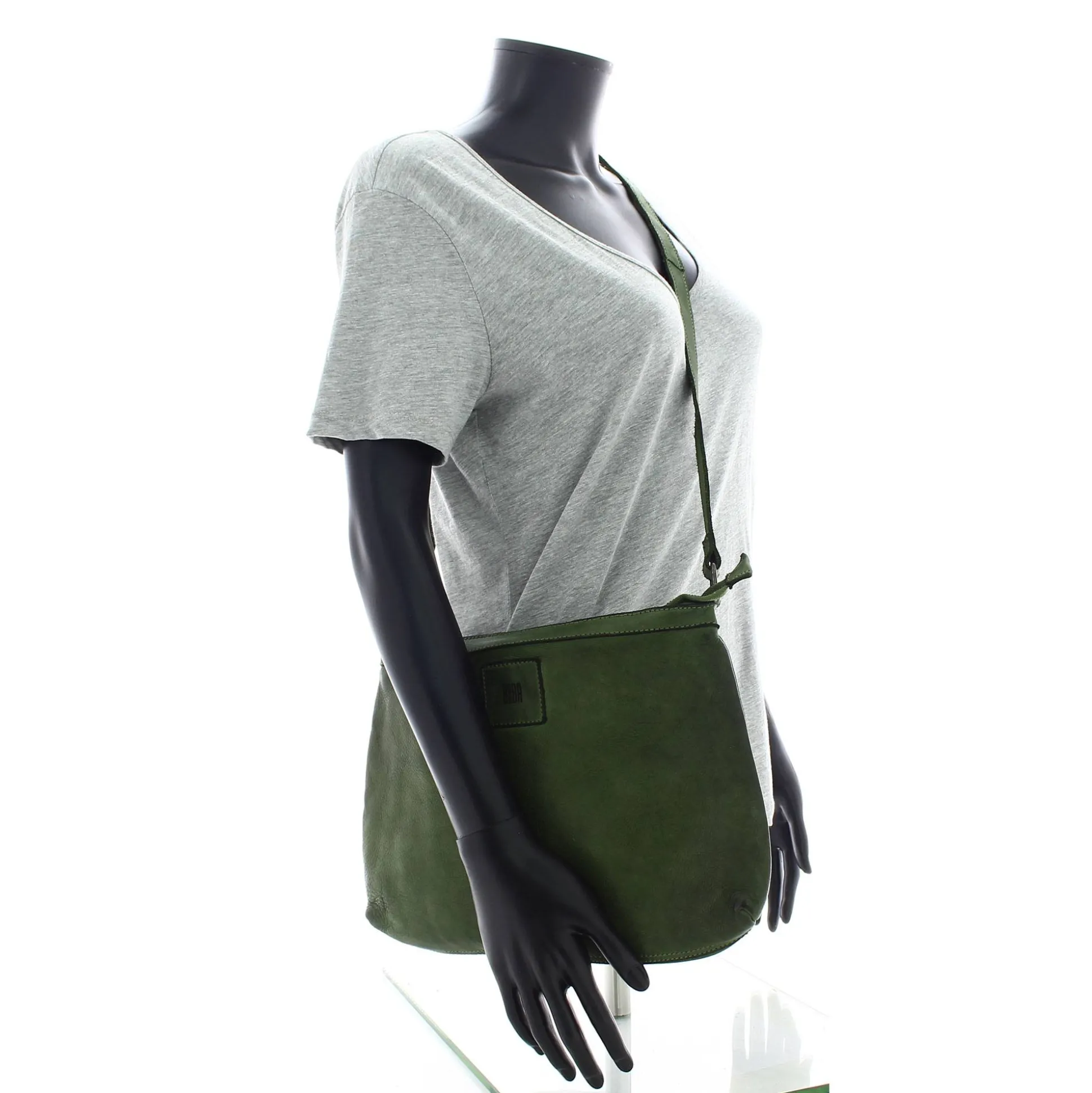 Biba Sac plat zippe a bandouliere Boston*Femme Sacs Bandoulière
