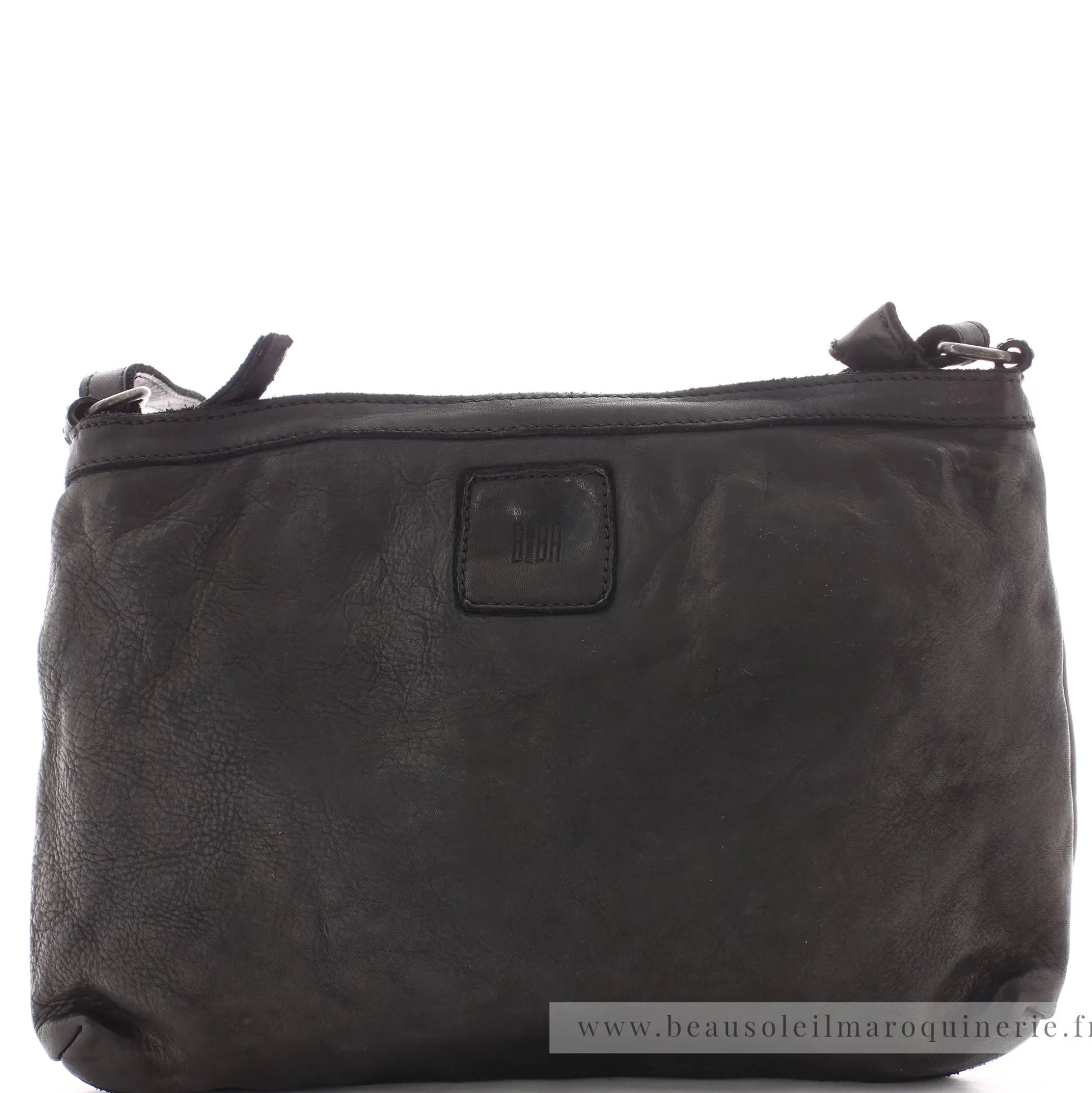 Biba Sac plat zippe a bandouliere Boston*Femme Sacs Bandoulière