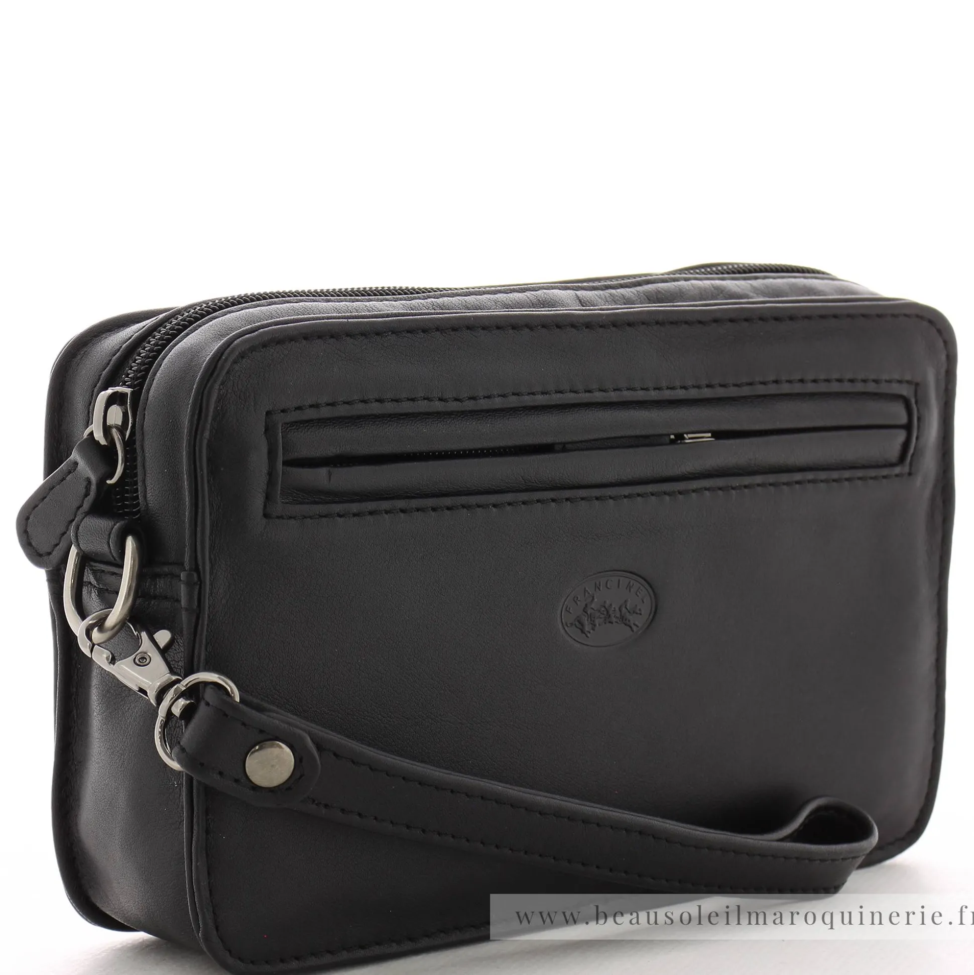 Francinel Sac pochette homme en cuir London*Homme Sacoches Homme