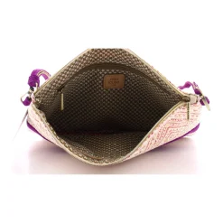 Mila Louise Sac pochette Nina Los XL textile tisse*Femme Pochettes|Sacs Bandoulière