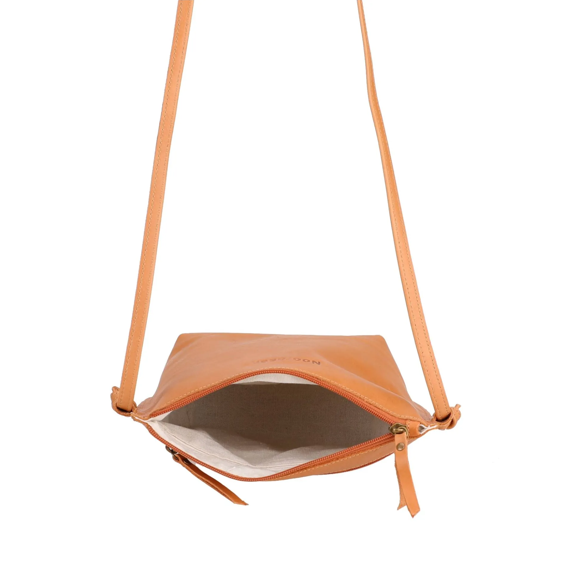 Noordsen Sac porte bandouliere zippe en cuir*Femme Sacs Bandoulière