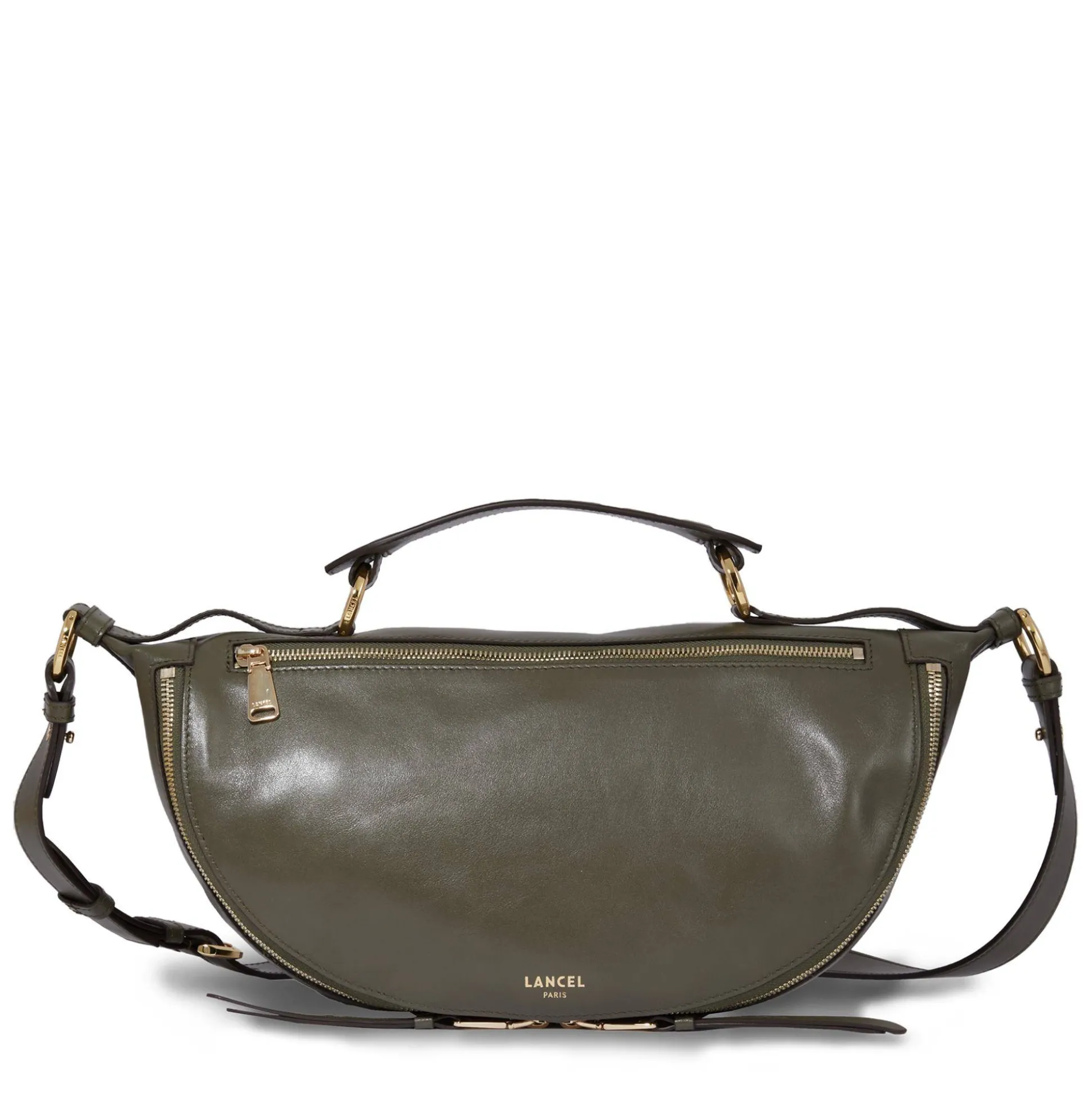 Lancel Sac porte croise M Origami cuir lisse*Femme Sacs Bandoulière