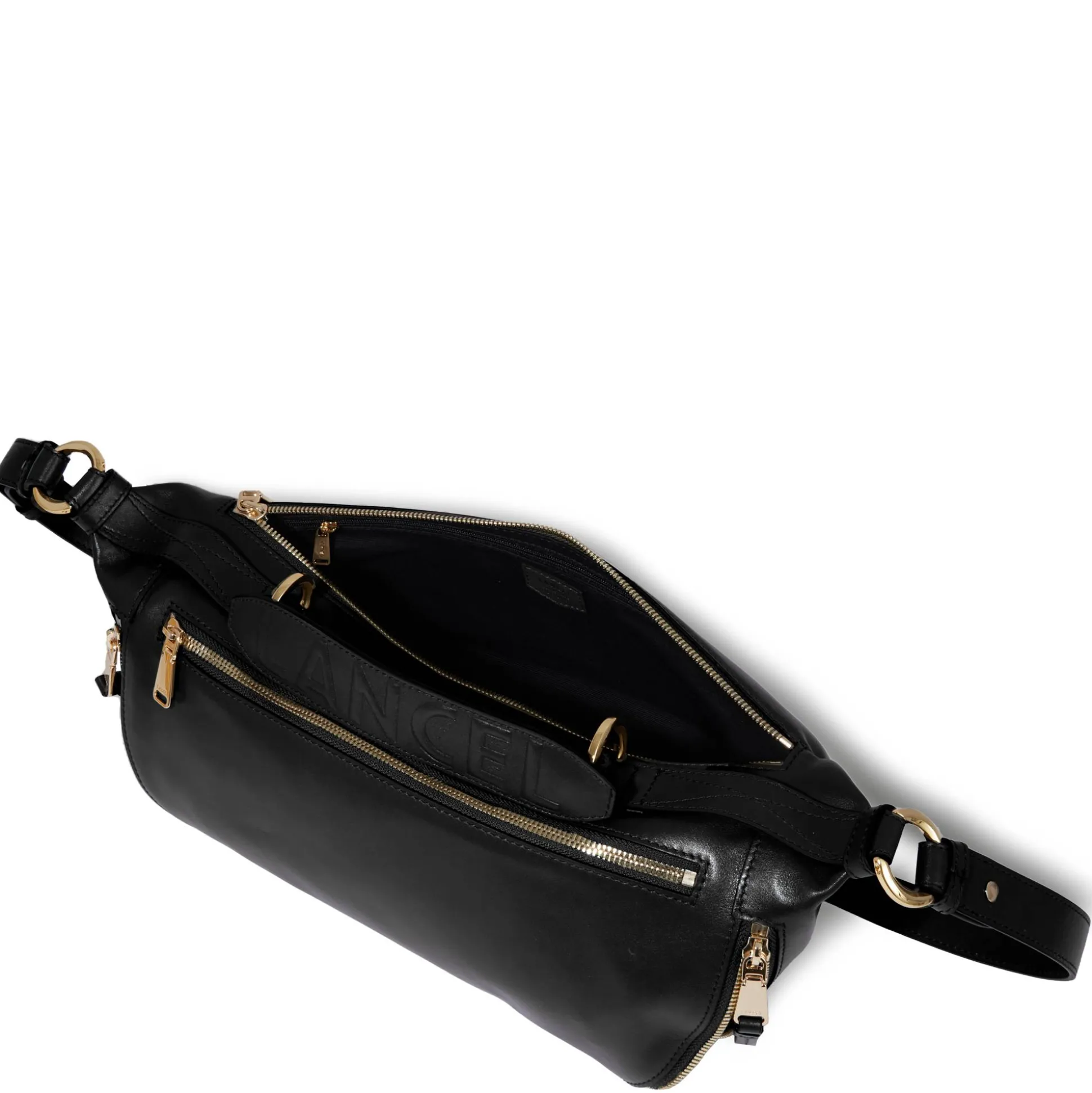 Lancel Sac porte croise M Origami cuir lisse*Femme Sacs Bandoulière