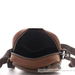 Les Ateliers Foures Sac porte croise Narcisse Baroudeur*Homme Petites Sacoches Homme|Sacs Besace