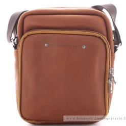 Les Ateliers Foures Sac porte croise Narcisse Baroudeur*Homme Petites Sacoches Homme|Sacs Besace